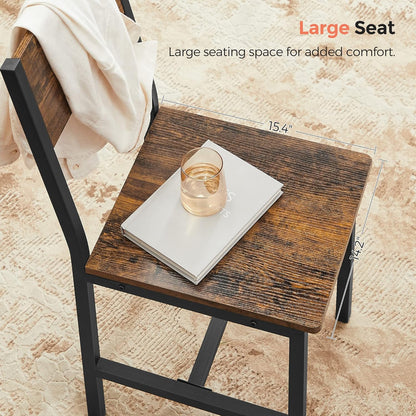 VASAGLE Dining Chair Set of 2