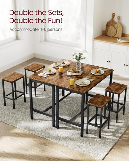VASAGLE Dining Table Set