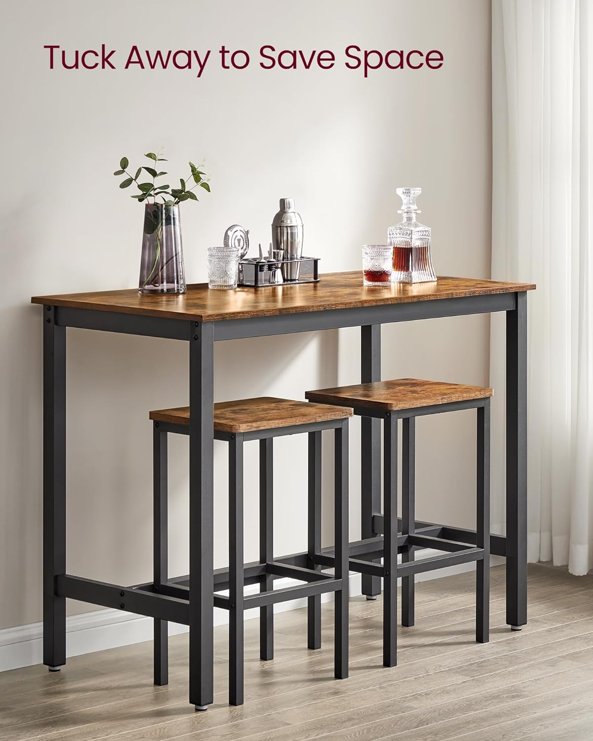 VASAGLE Dining Table Set