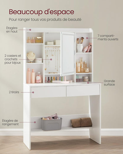 VASAGLE Dressing Table