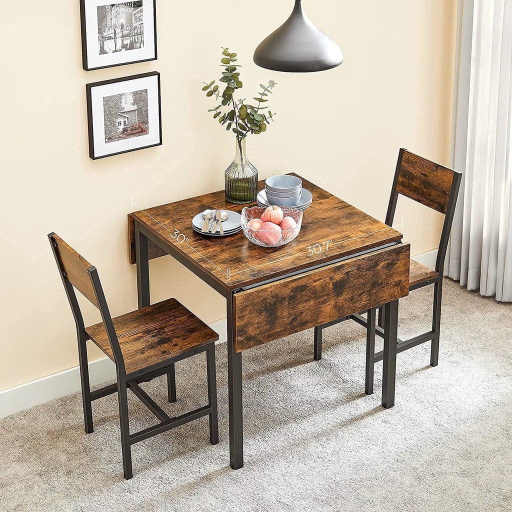 VASAGLE Folding Dining Table