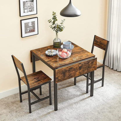 VASAGLE Folding Dining Table