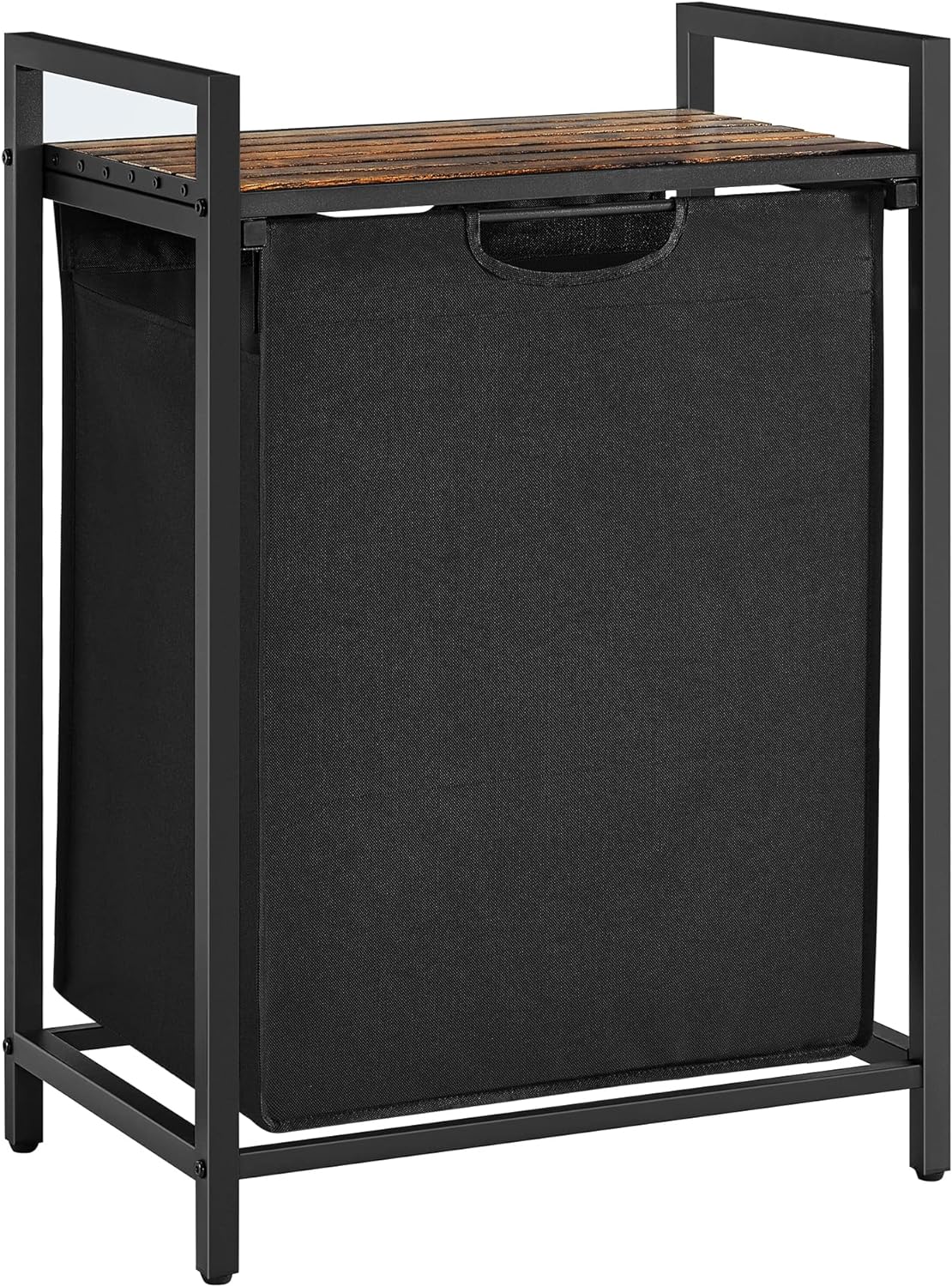 VASAGLE Black Laundry Basket