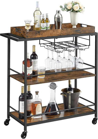 VASAGLE Serving Trolley LRC093B01