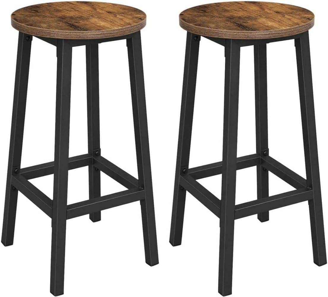 VASAGLE Set of 2 Bar Stools