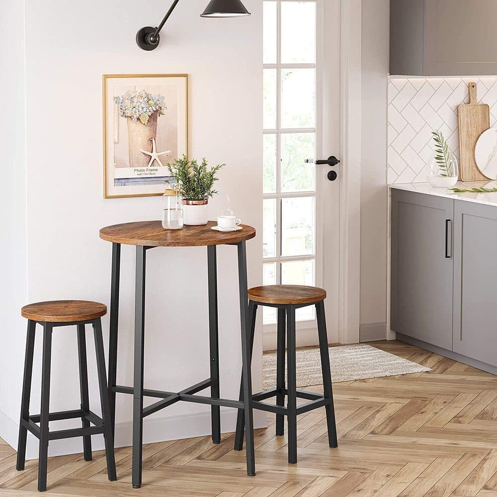 VASAGLE Set of 2 Bar Stools