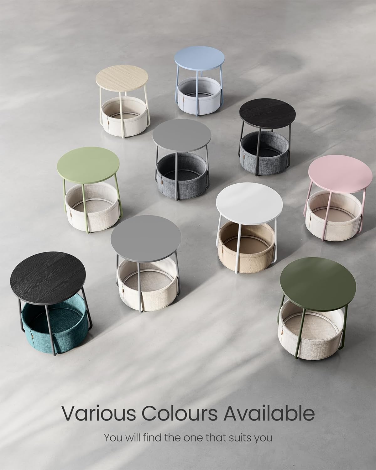VASAGLE Side Table