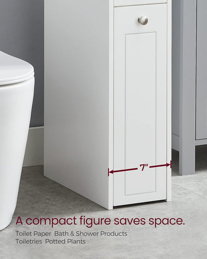 VASAGLE Small Bathroom Storage Cabinet