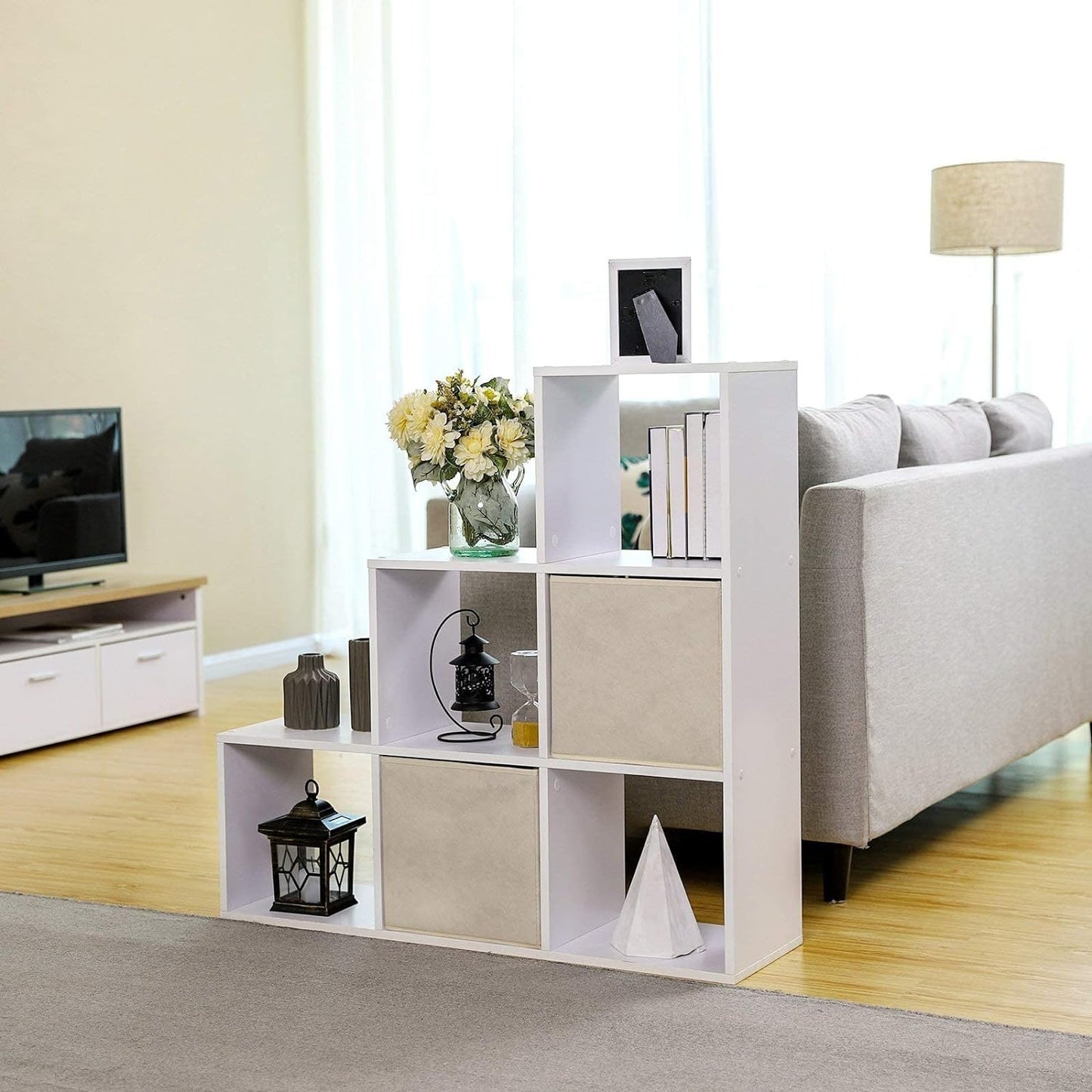 VASAGLE Stair Shelf