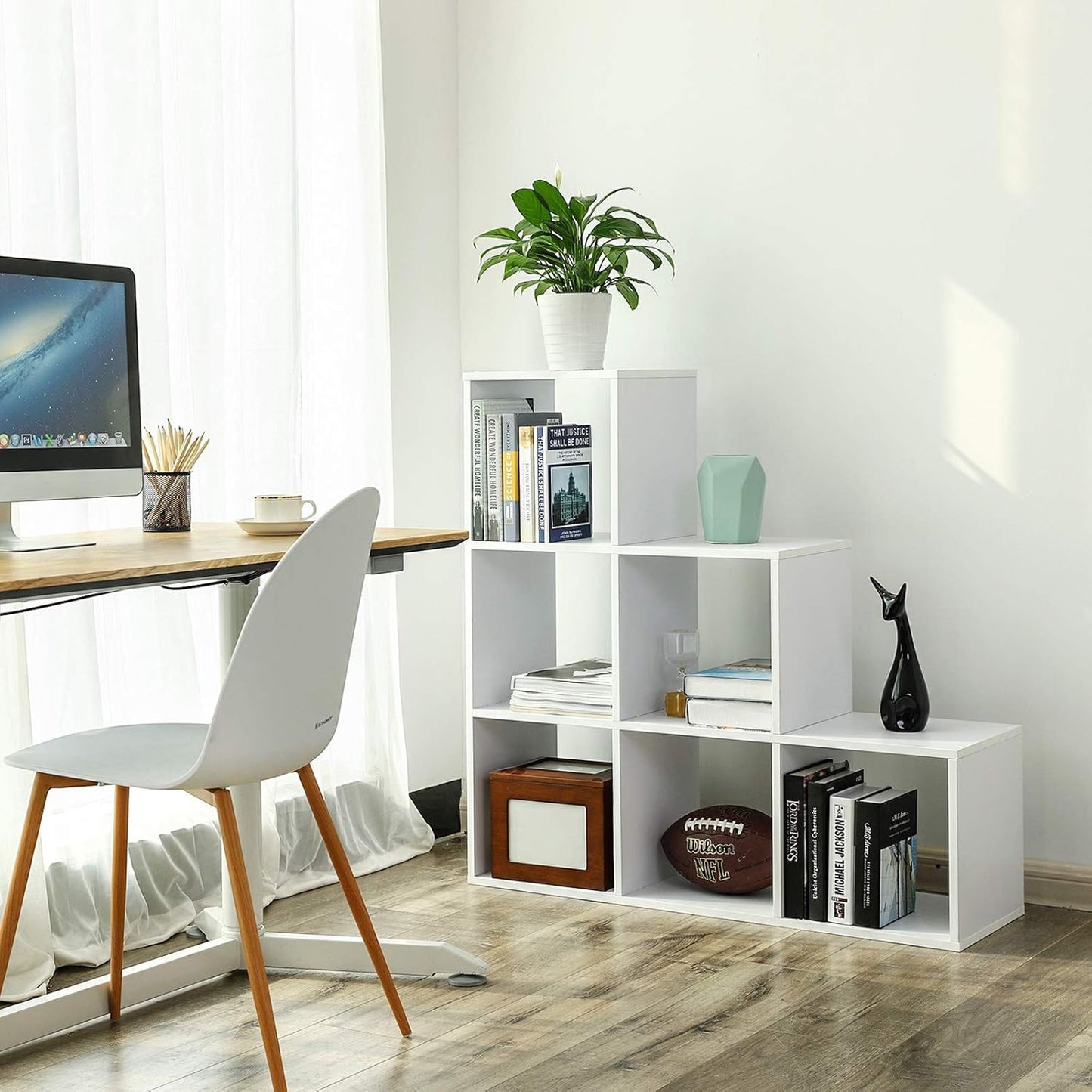 VASAGLE Stair Shelf