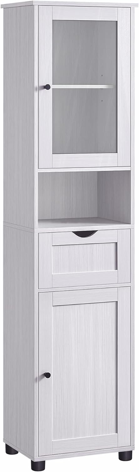 VASAGLE Tall Bathroom Cabinet Free Standing