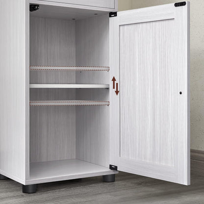 VASAGLE Tall Bathroom Cabinet Free Standing
