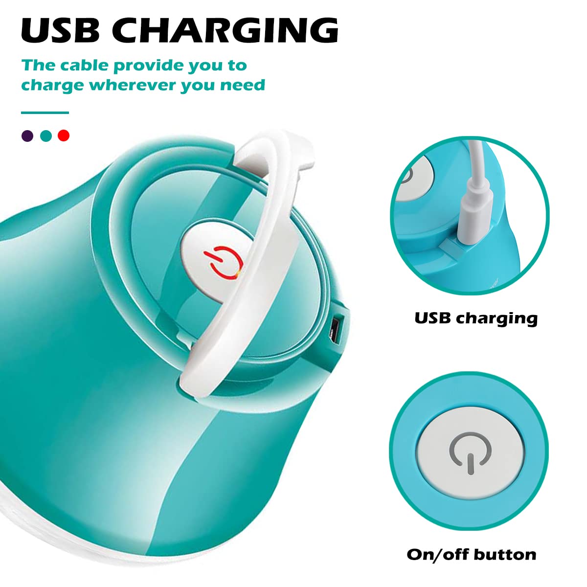 VGR Portable USB Rechargeable Lint Remover