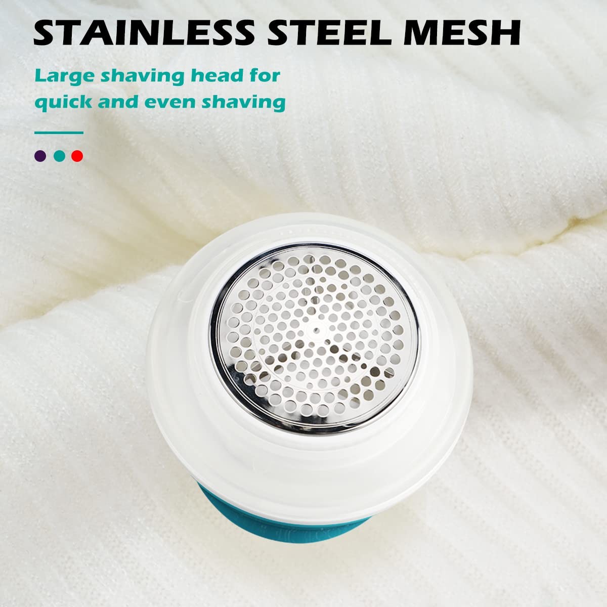 VGR Portable USB Rechargeable Lint Remover