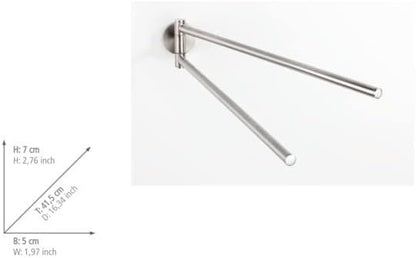 WENKO Cuba Matt Towel Rail