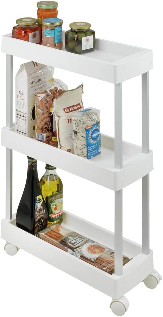 Wenko Mino, Serving, Bathroom, Household Trolley