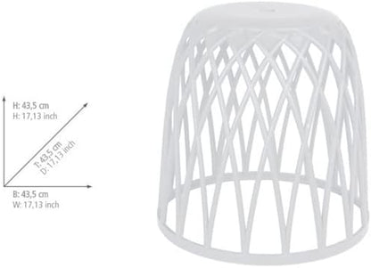 Wenko Omio Bathroom basket Stool