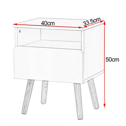 Bedside Tables Set of 2
