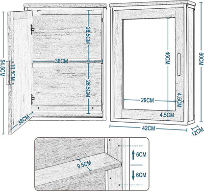 Bathroom Cabinet with Mirror
