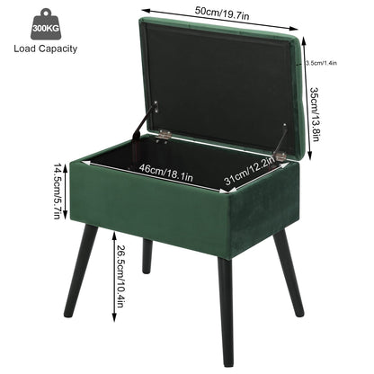 Storage Ottoman Chair Stool