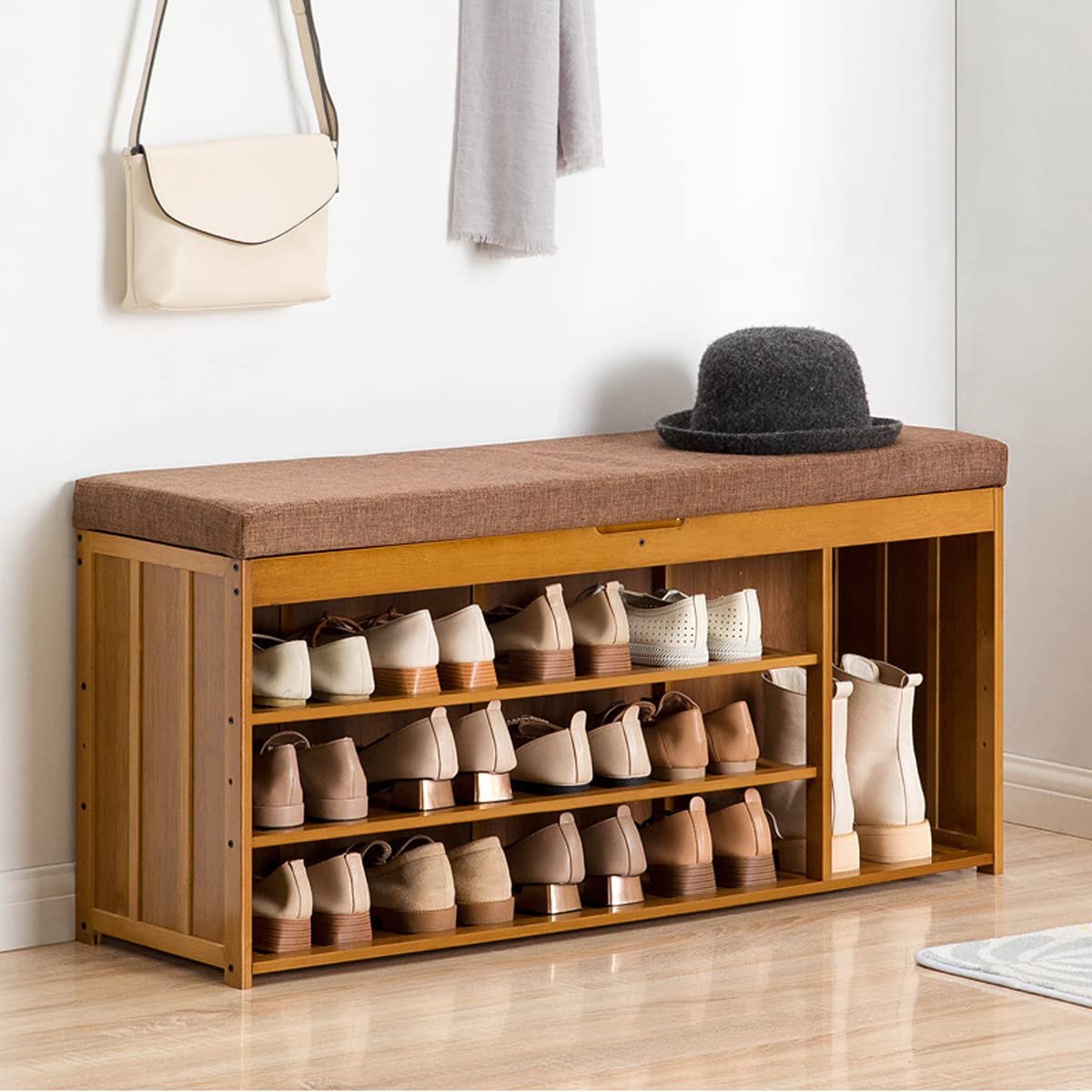 Modern Shoe Storage Bench