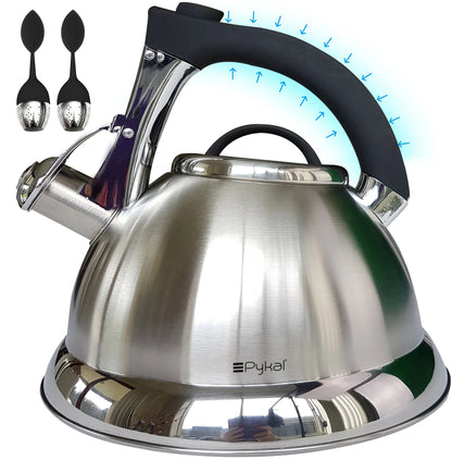 Whistling Tea Kettle with ICool - Handle