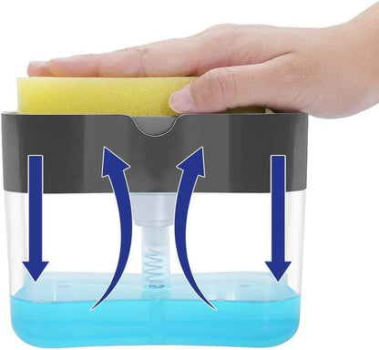2 in 1 Soap Dispenser