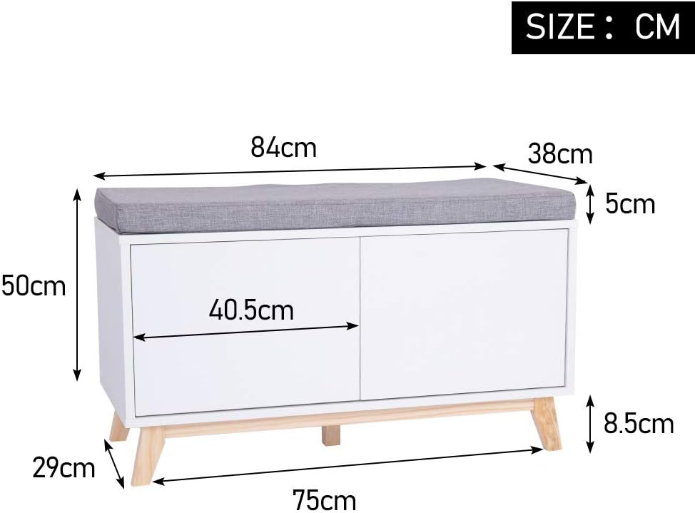 Wooden Shoe Bench