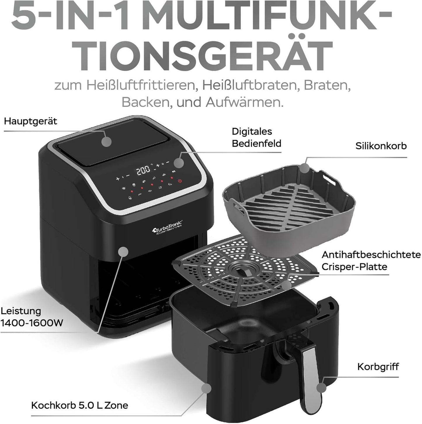 Oil Free Hot Air Fryer