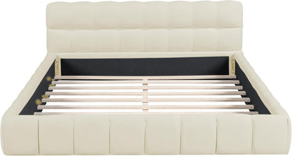 Bed with Soft Backrest
