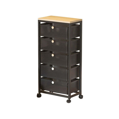 Mesh Storage Organizer with Pull-Out Baskets