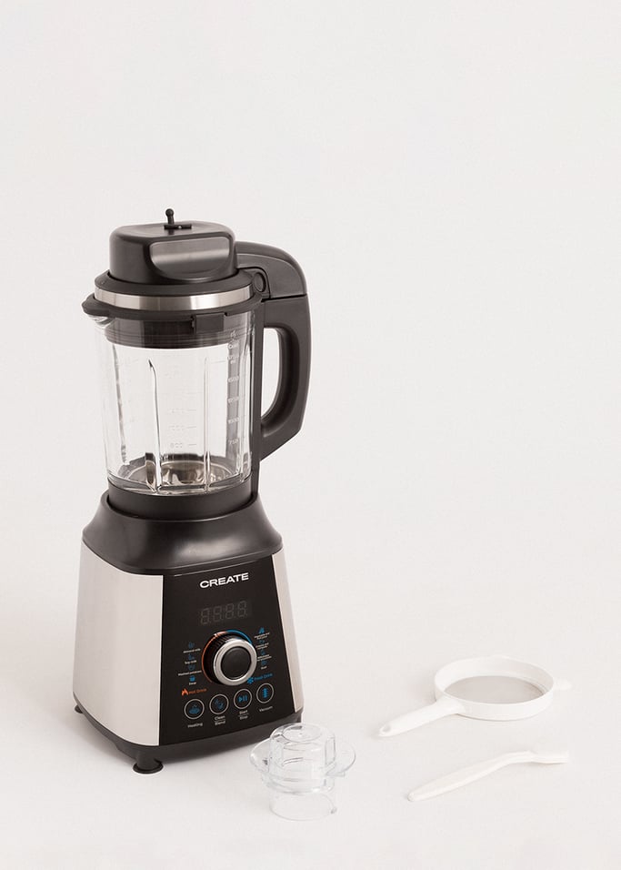 CREATE CHEF VACUUM Jug-heating blender with vacuum function
