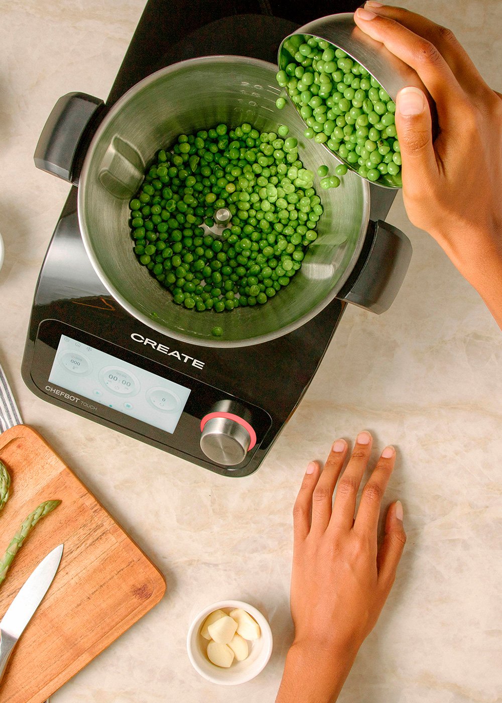 create Smart Kitchen Robot with Steam Basket