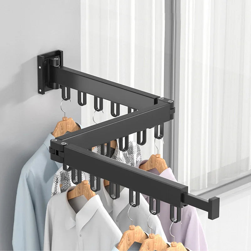 Retractable Clothes Drying Rack