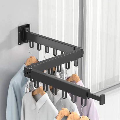 Retractable Clothes Drying Rack