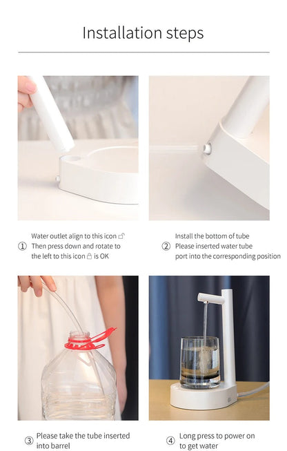 Portable Desktop Electric Water Dispenser