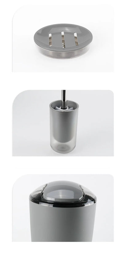 Modern 6-Piece Bathroom Accessory Set