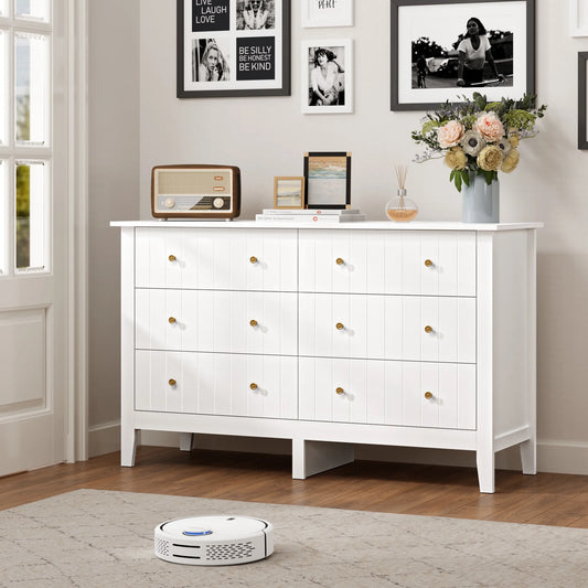 Modern Dresser Wood Storage Cabinet