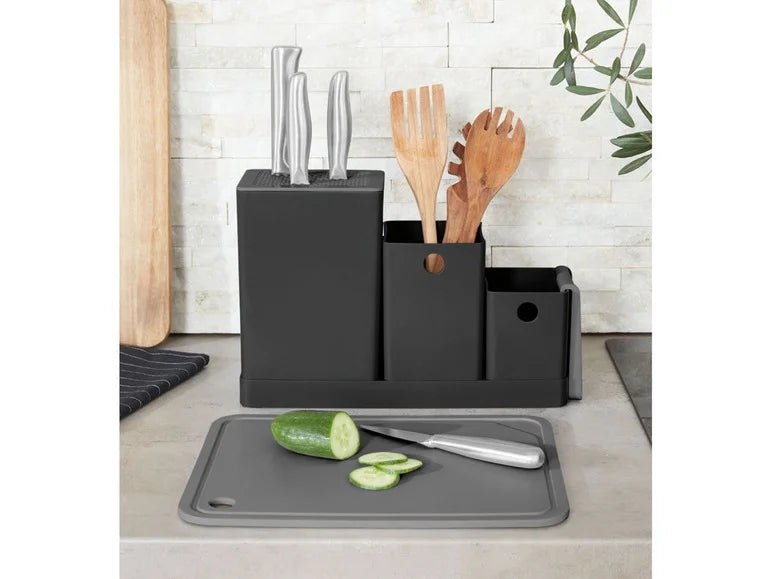 ERNESTO® kitchen organizer with cutting boards