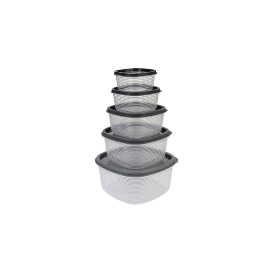 ERNESTO® Storage jar set, 5 pieces