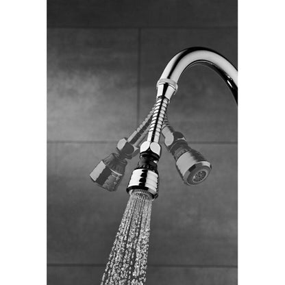 LIVARNO home Flexible Tap Attachment with 2 Spray Modes
