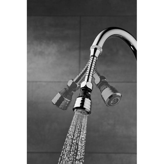 LIVARNO home Flexible Tap Attachment with 2 Spray Modes