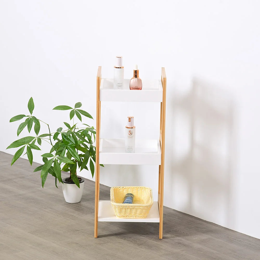 3-Tier Bamboo Shelf Storage