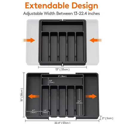 Expandable Cutlery Drawer Organizer