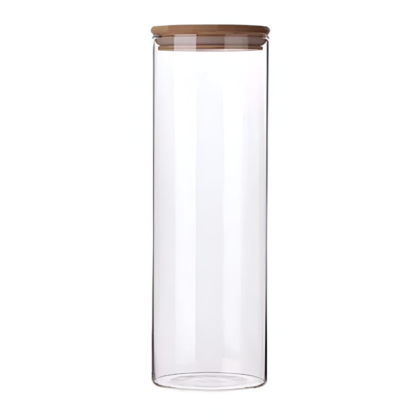 Transparent Glass Jar