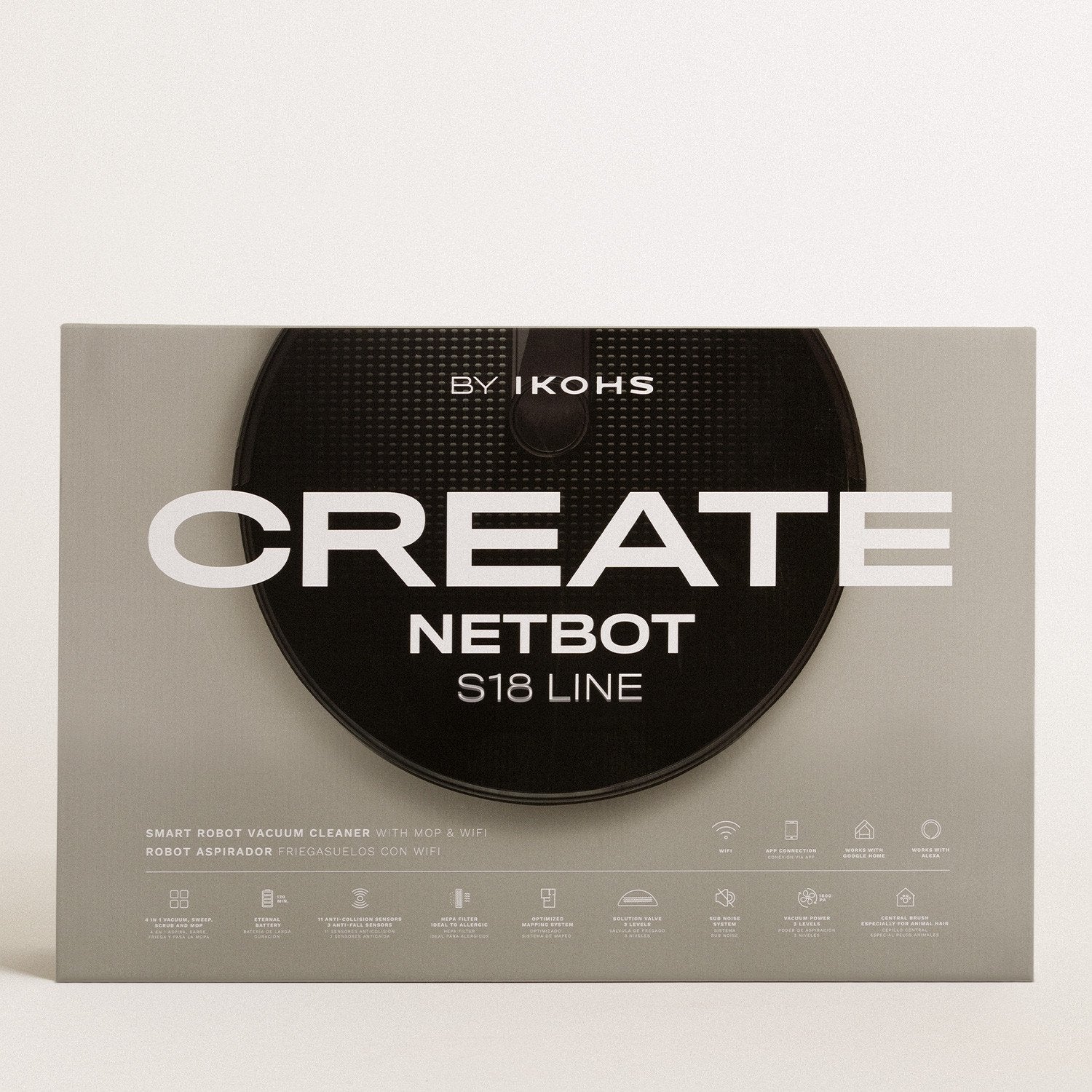 create NETBOT S18 Smart Vacuum Cleaning Robot – Mall LB