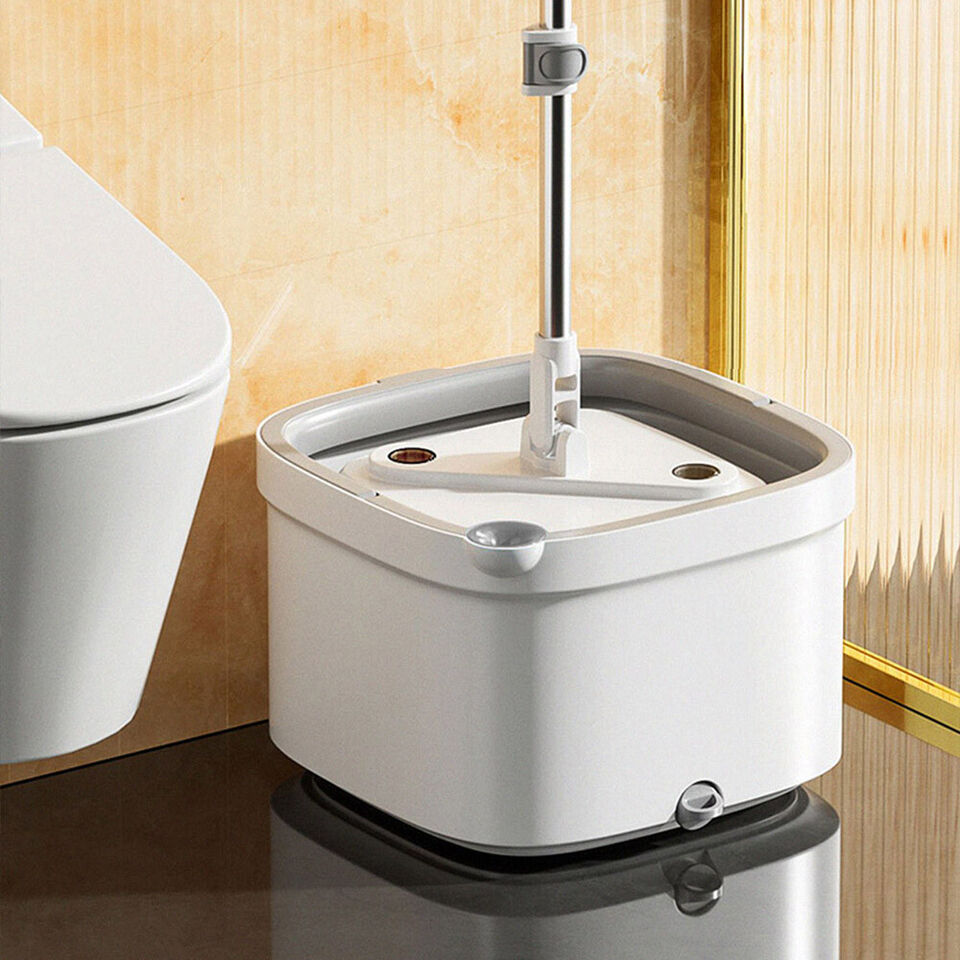 Easy Washing Square Spin Mop & Bucket System