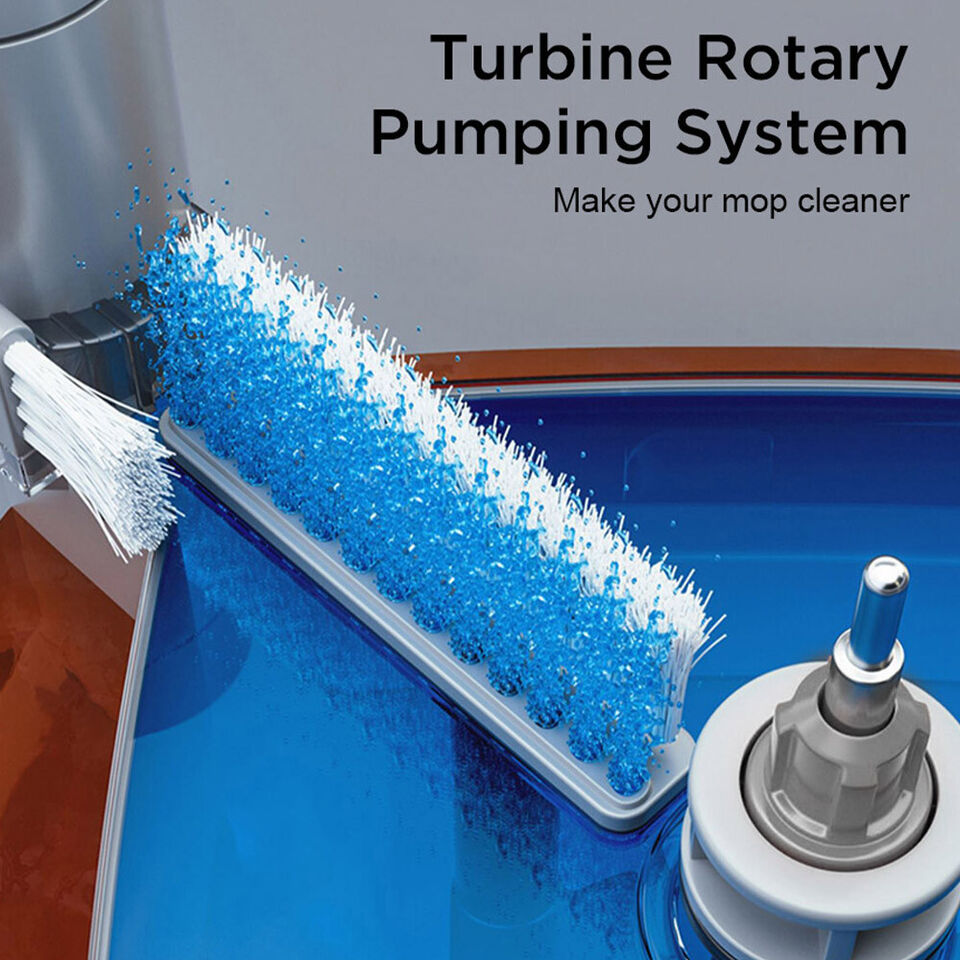 Easy Washing Square Spin Mop & Bucket System