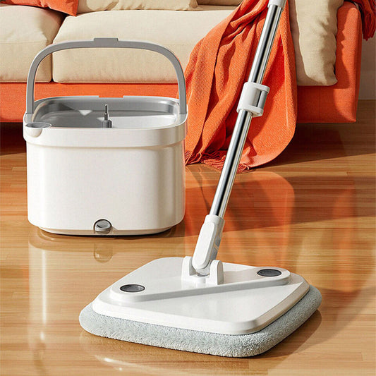 Easy Washing Square Spin Mop & Bucket System