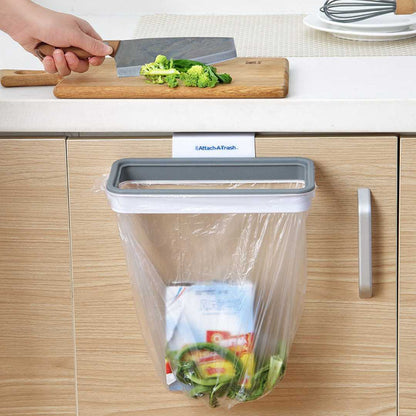 Attach-A-Trash Hanging Trash Bag Holder